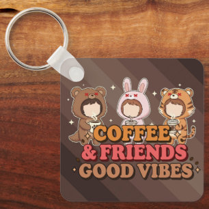 Koffie en Vrienden Sleutelhanger