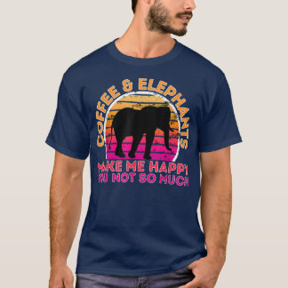 Koffie en weeshuizen maken me blij dat je niet zo  t-shirt