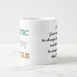 Koffie- en Whiskey-server met logo Extra Grote Mok