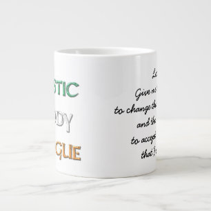 Koffie- en Whiskey-server met logo Extra Grote Mok