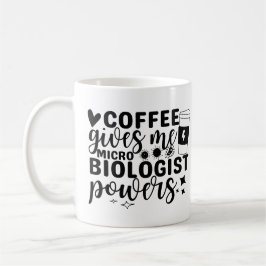Koffie geeft me microbiologische macht koffiemok