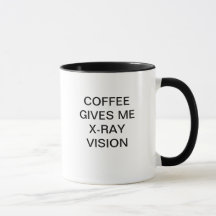KOFFIE GEEFT ME X-RAY VISION