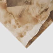  koffie geverfde decoupage print tissuepapier (Detail)