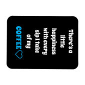 Koffie Gezegde Magnet Magneet (Horizontaal)