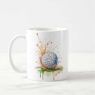 Koffie & Golf Staat Voor Par-fectie! Koffiemok