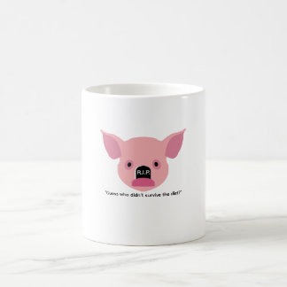 Koffie grappige concept mok met een varken