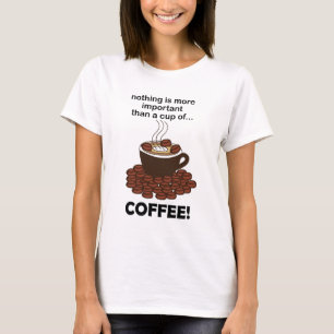 Koffie Grappige Koffie Liefhebber Koffie T-shirt