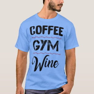 Koffie Gym Wine T-shirt