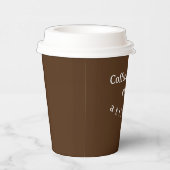 Koffie heeft zijn eigen houding papieren bekers (Rechts)