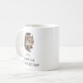 Koffie helpt me bij al het Nuts Squirrel M Koffiemok (Voorkant links)