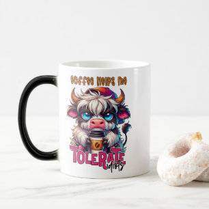 Koffie Helpt Me Idioten Te Verdragen Magische Mok
