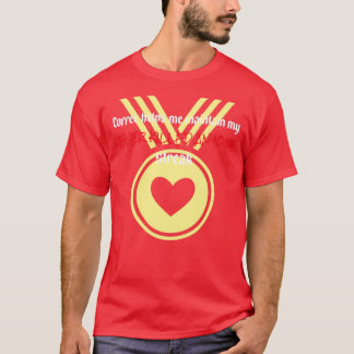 Koffie helpt me mijn streak te houden t-shirt