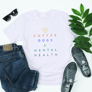 Koffie, honden en geestelijke gezondheid - Het per T-shirt