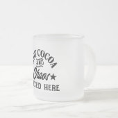Koffie Hot Cacao en chaos Grappig Mok Design (Voorkant rechts)