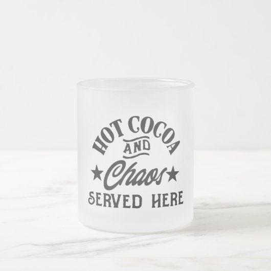 Koffie Hot Cacao en chaos Grappig Mok Design (Center)
