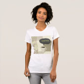 Koffie Huis Menu Vrouwen T-shirt (Voorkant volledig)