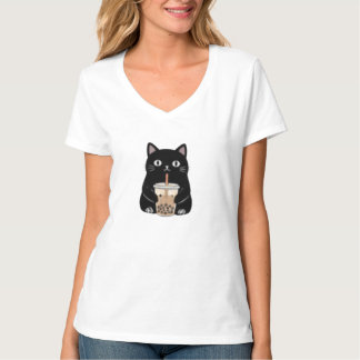 Koffie Huppend Grafisch T-shirt