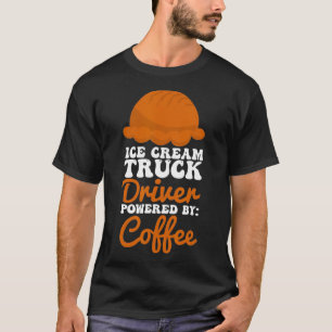 Koffie Ijs Grappige Ijs Vrachtwagen T-shirt