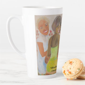 "Koffie in de tuin" Latte Mok