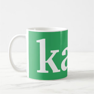 "Koffie" in Esperanto Koffiemok