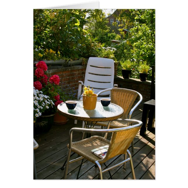 koffie in Ribe (Voorkant)