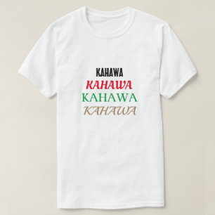 Koffie in Swahili (kahawa) T-shirt