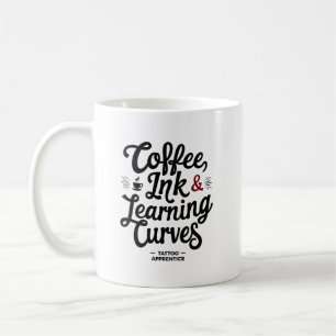 Koffie, Inkt & Leercurves – Tatoeage Leerling Koffiemok