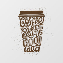 Koffie is altijd een goed idee