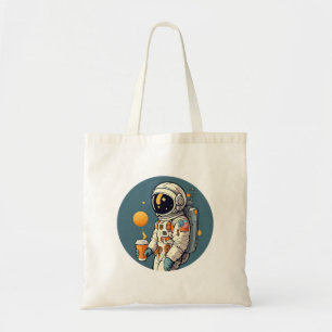 Koffie is BUITEN DEZE WERELD astronaut ruimtereize Tote Bag