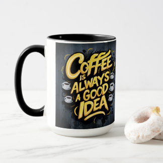 Koffie is een goede quote #4 mok