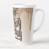 KOFFIE IS EEN KNUFFEL IN EEN MOK TAN LATTE MOK (Rechts)
