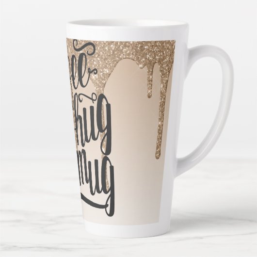 KOFFIE IS EEN KNUFFEL IN EEN MOK TAN LATTE MOK (Rechts)
