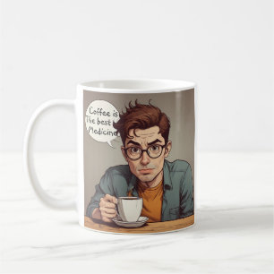 Koffie is het beste medicijn koffiemok