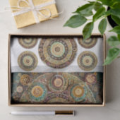 Koffie is Liefde, Java Kunst Mandala Tissuepapier (Geschenk)