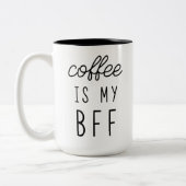Koffie is mijn BFF 15oz Mok (Links)