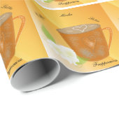 Koffie is mijn dessert cadeaupapier (Rol Hoek)