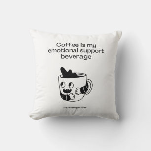 Koffie is mijn emotionele steun kussen