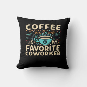 Koffie is mijn favoriete virale collega kussen