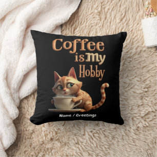 Koffie Is Mijn Hobby Een Mix Van Passie en Cafeïne Kussen