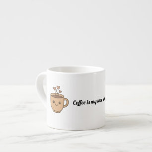 Koffie Is Mijn Liefdestaal Espresso Kop