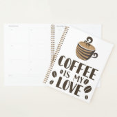 Koffie is mijn liefdestaal planner (Display)