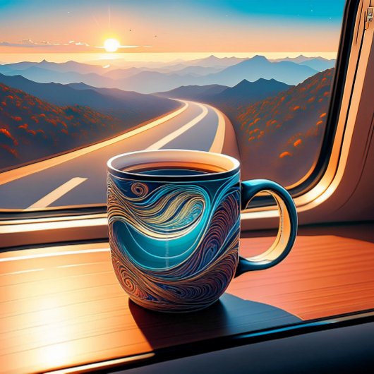 Koffie is mijn religie latte mok