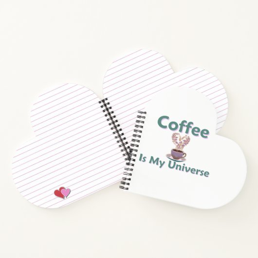 Koffie is mijn universum notitieboek (Binnen)