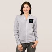 Koffie is mijn vaccin hoodie (Voorkant volledig)