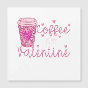 Koffie is mijn Valentijn T-Shirt Worp Kussen Postc