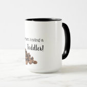 Koffie is vereist Aangepaste mok voor koffie (Voorkant rechts)
