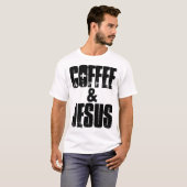 KOFFIE & JESUS, Christelijke T-shirts en sweatshir (Voorkant volledig)