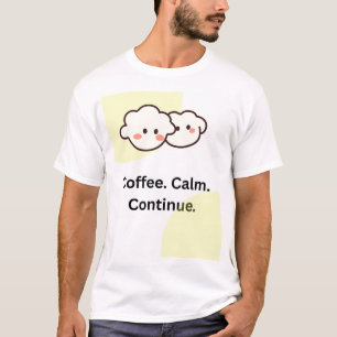 koffie kalm knuffel t-shirt