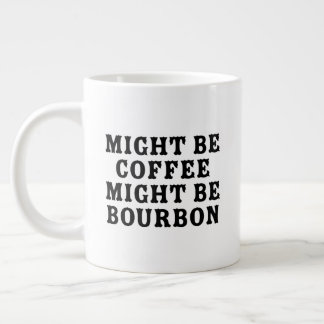 Koffie kan bourbon zijn extra grote beker