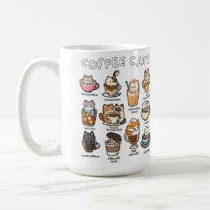 Koffie kat koffiemok